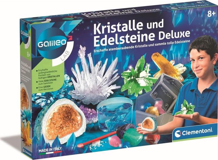 Image du produit Clementoni Cristaux et pierres précieuses Deluxe