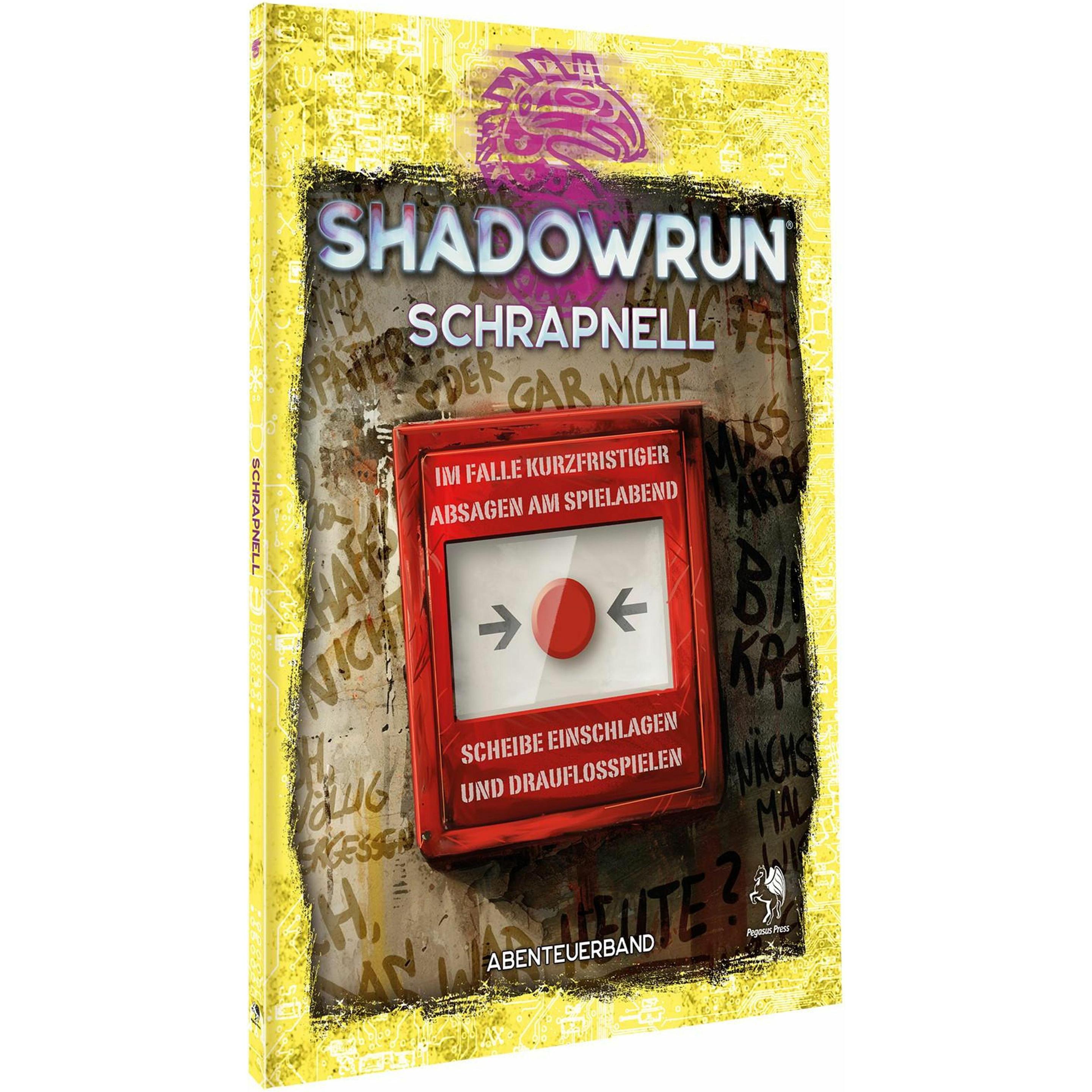Pegasus Shadowrun: Schrapnell (Softcover) (Deutsch, 3 - 6 Spieler) (46159G)