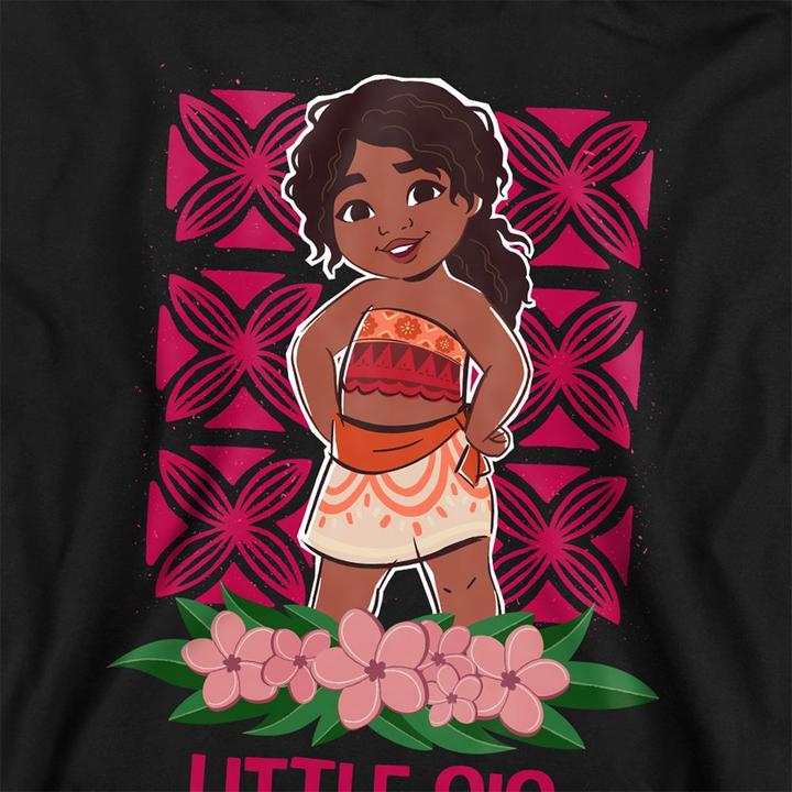 Produktbild Moana Little Sis Kapuzenpullover meliert (128)