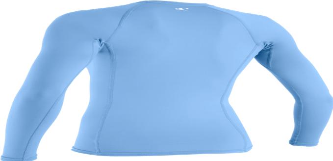 Produktbild O'Neill Wms Basic Skins L/S Rash Guard- AZURINE- Wms (M)