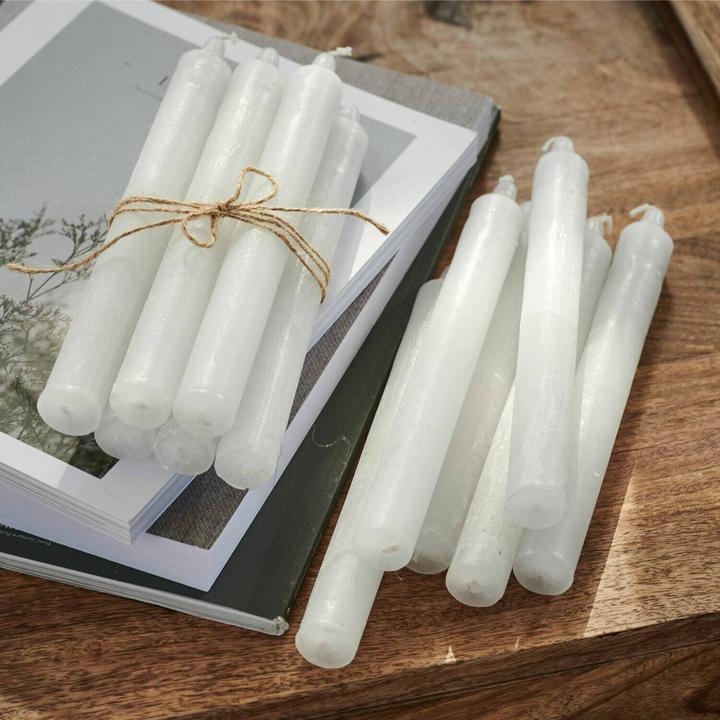 Immagine prodotto Loberon Set di 12 candele Bauceau crema (12 pz.)