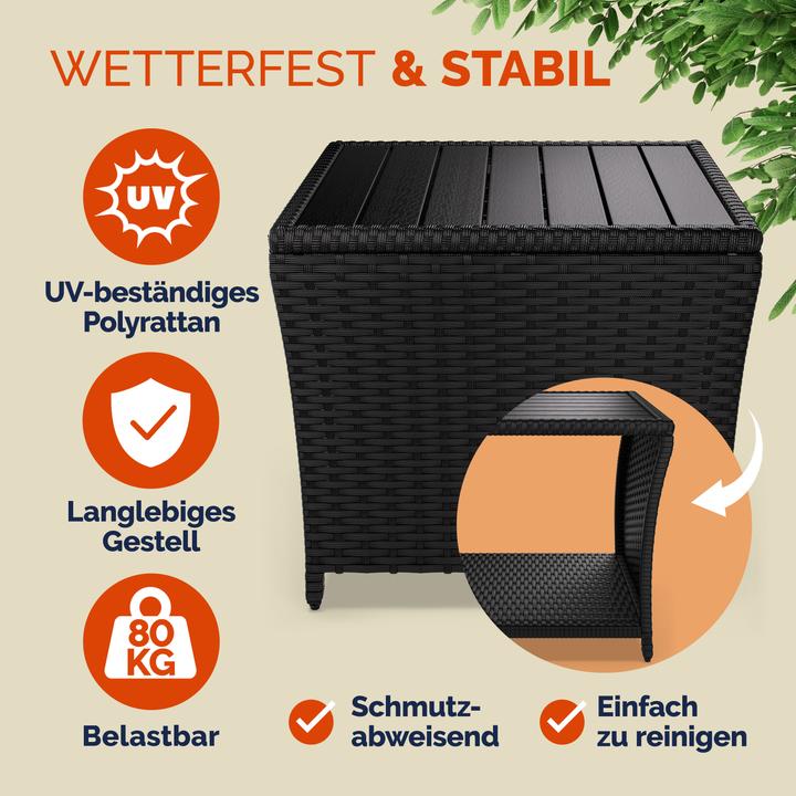 Immagine prodotto Casaria Tavolino in polyrattan WPC