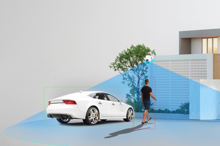 Actual product image EZVIZ HB8 Lite Kit Batterie Kamera + Solar Panel (2560 x 1440 Pixels)