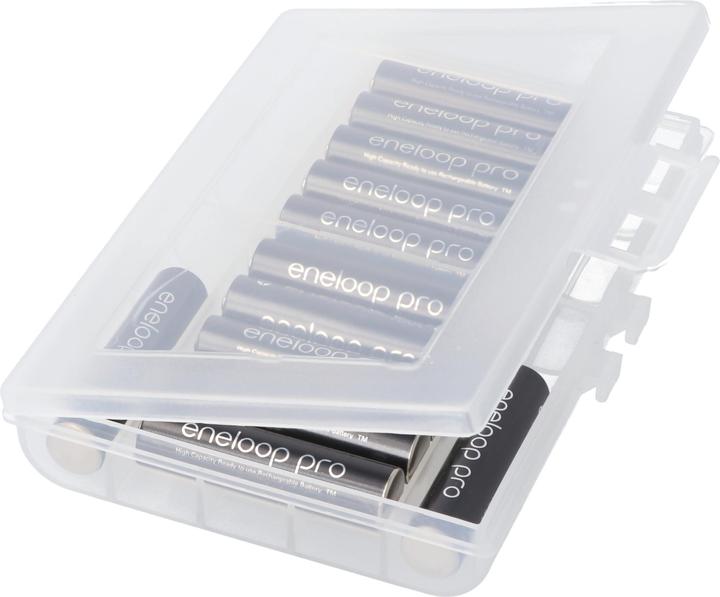 Produktbild AccuCell Akku eneloop pro, AAA Micro, 500 Ladezyklen, geringe Selbstentladung, mit Box (1 Stk., AAA, 950 mAh)