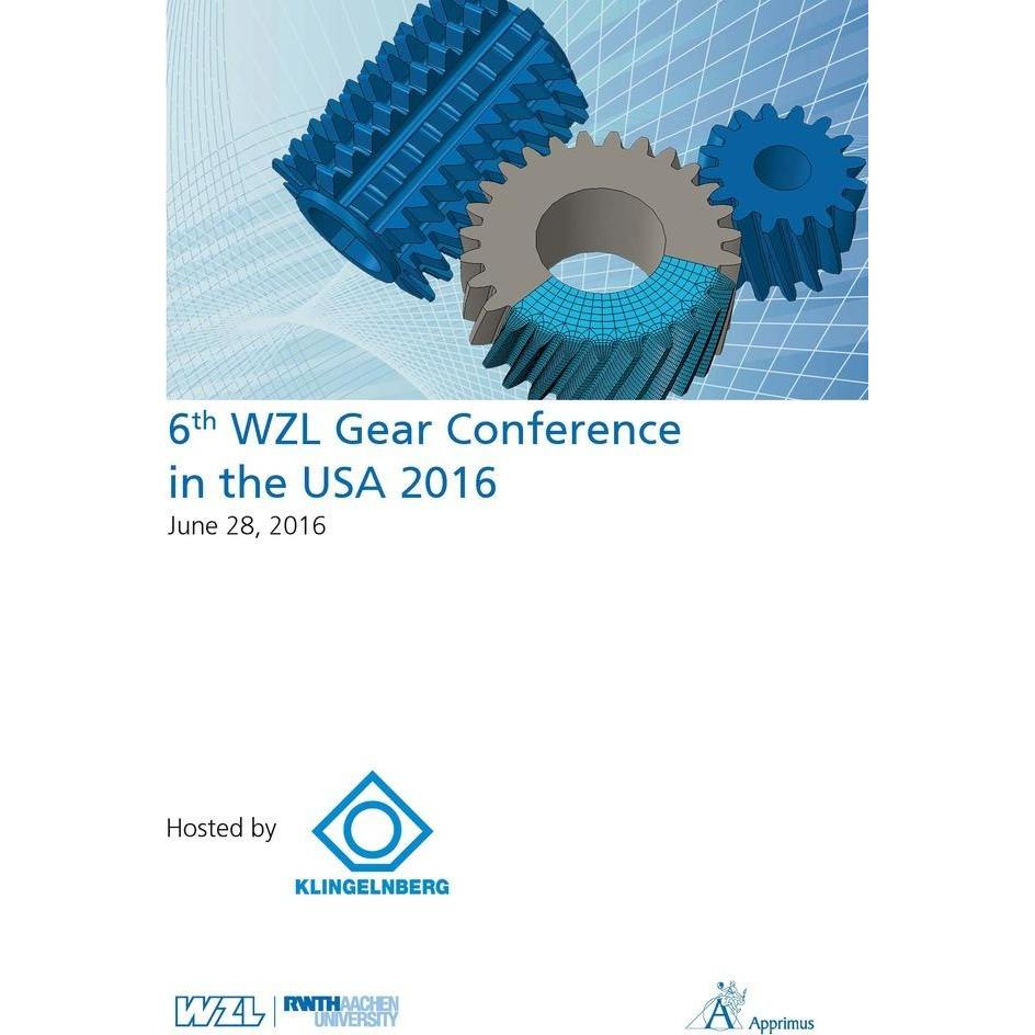 6th WZL Gear Conference in the USA 2016, Fachbücher von Christian Brecher, Fritz Klocke