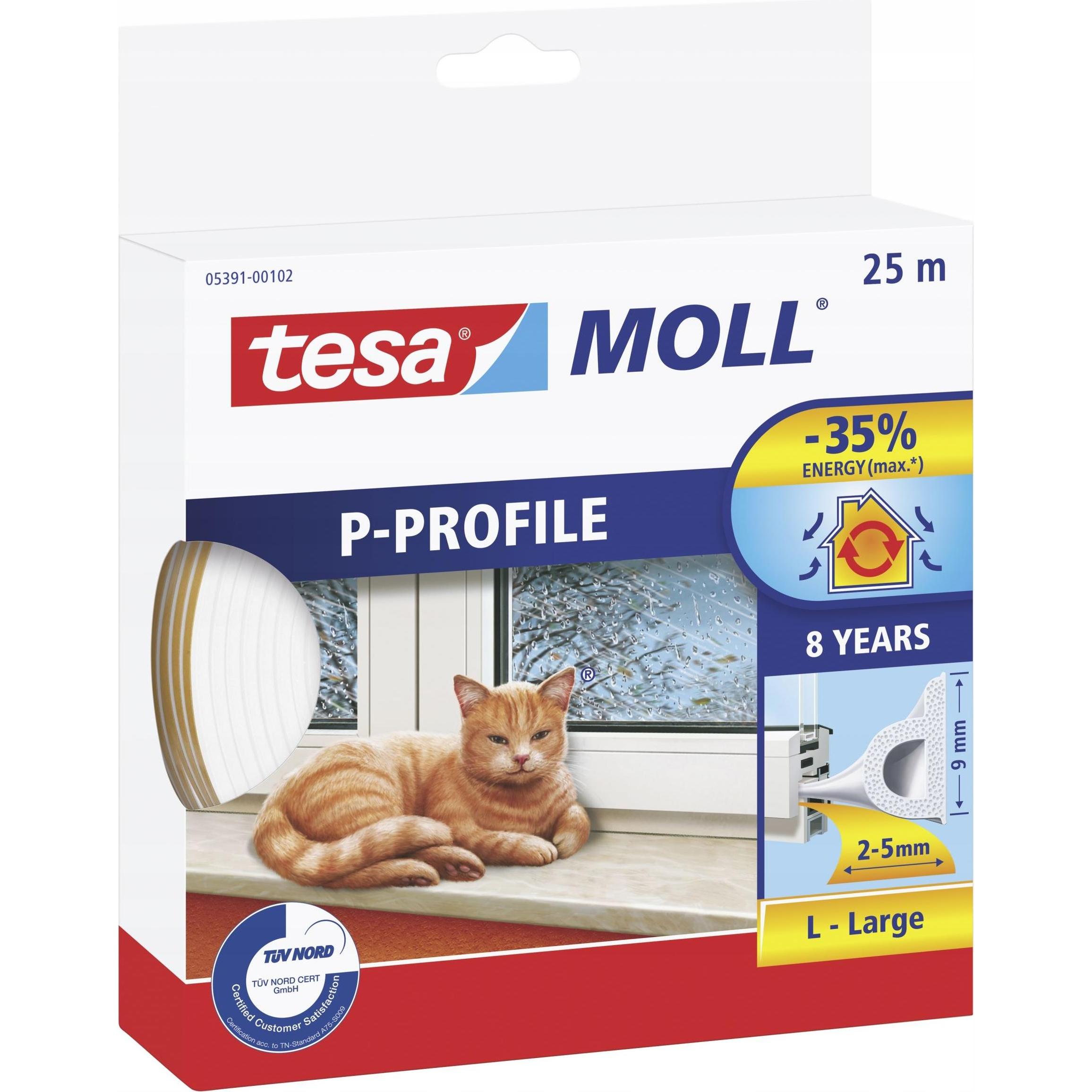 tesa, Türdichtung, P-Profil Gummidichtung