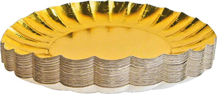 Actual product image Braun + Company Christmas plate round (25x)