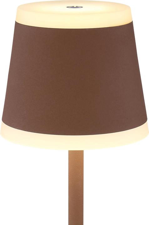 Produktbild Globo Tischleuchte Ridley I rostfarben LED (220 lm)