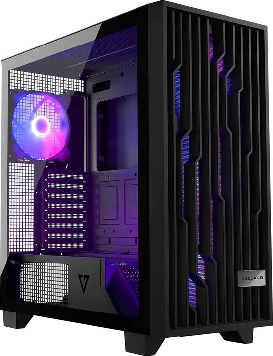 Actual product image Modecom Volcano Perun Apex ARGB czarna (mATX, ATX, ITX, E-ATX)