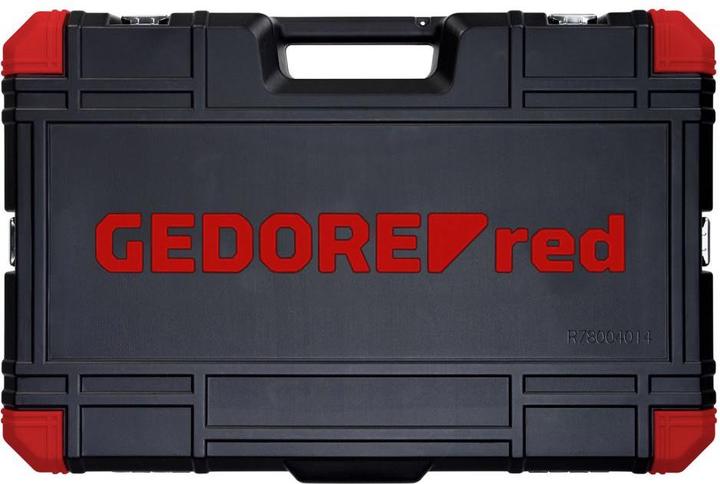Immagine prodotto Gedore Red set di bussole rosso, 14 pezzi, Con cricchetto reversibile, Cricchetto, Chiave a bussola, 3/4" (22 mm, 23 mm, 24 mm, 25 mm, 26 mm, 27 mm, 28 mm, 29 mm, 30 mm, 31 mm, 32 mm, 33 mm, 34 mm, 35 mm, 36 mm, 37 mm, 38 mm, 39 mm, 40 mm, 41 mm, 42 mm, 43 mm, 44 mm, 45 mm, 46 mm, 47 mm, 48 mm, 49 mm, 50 mm)