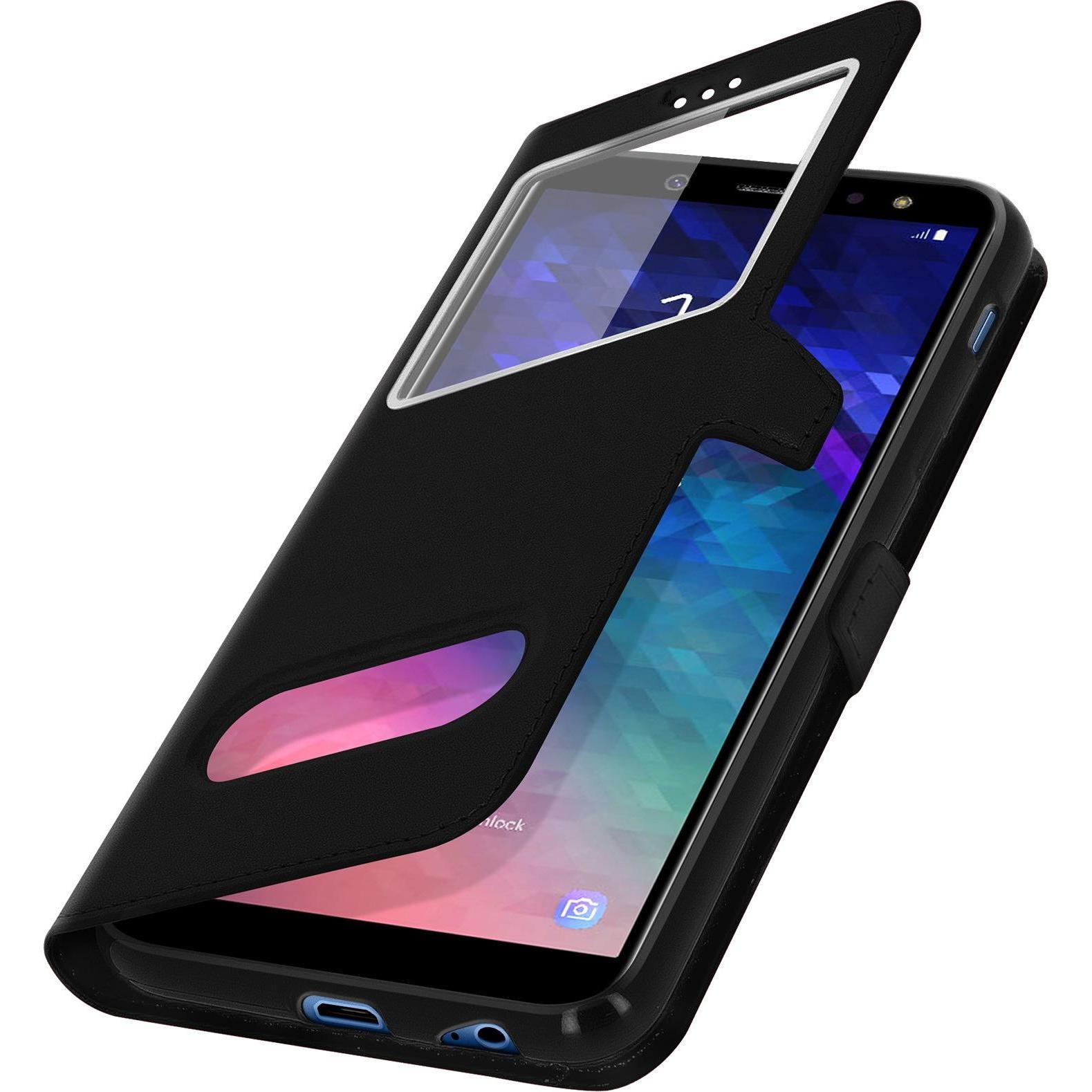 Thumbnail - Avizar Towind Series (Samsung Galaxy A6+), Smartphone Hülle, Schwarz