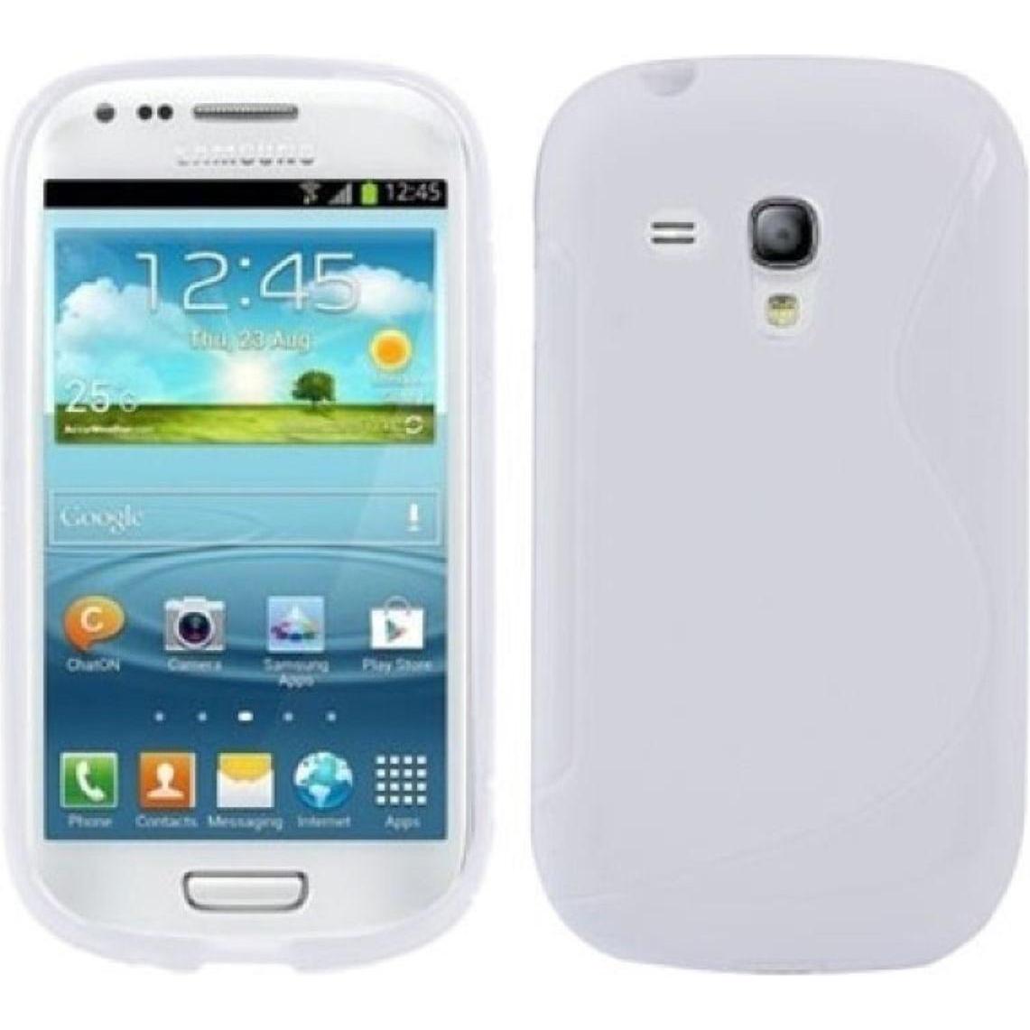 König Design Schutzhülle TPU Case Hülle für Samsung Galaxy S3 mini i8190 / i8195 / i8200 weiss (Samsung Galaxy S3 Mini),...