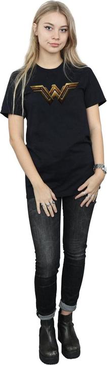 Immagine prodotto Wonder Woman Maglietta Boyfriend in cotone con logo donna/donna (XL)