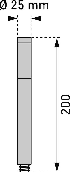 Produktbild Laufen Twinstick (1 Strahlart, 8.50 l/min)