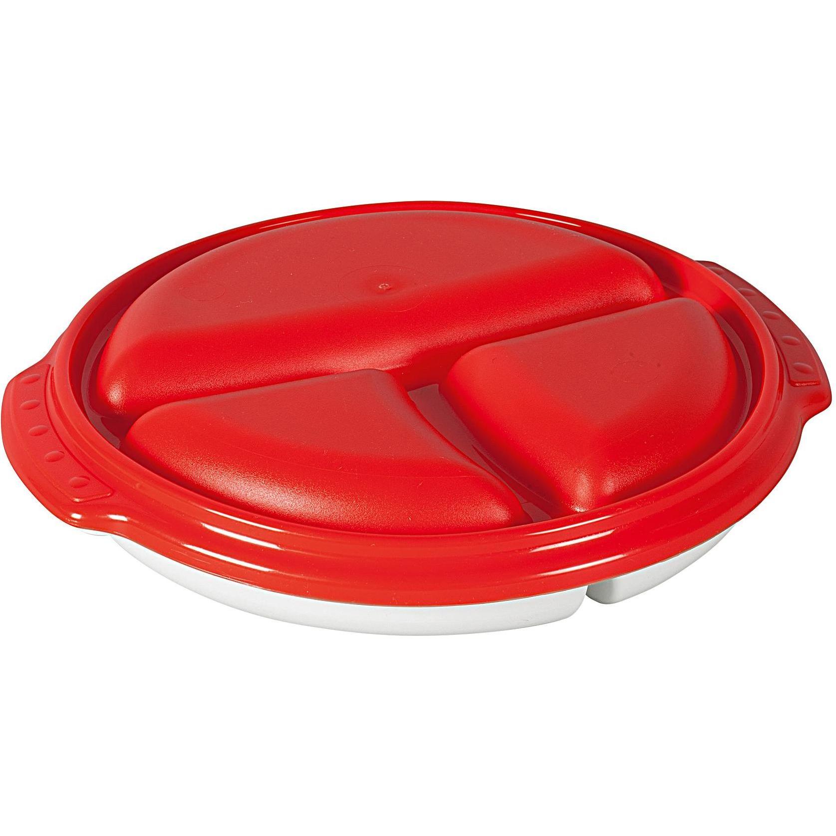 Rotho Micro Clever, Vorratsbehälter, Rot, Weiss