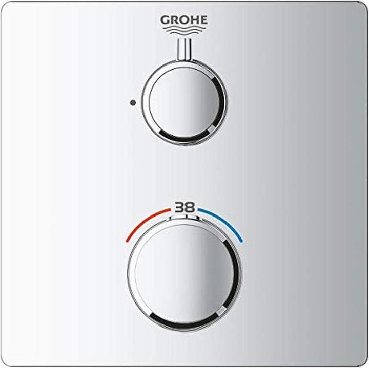 Actual product image Grohe Grohtherm thermostatic shower mixer