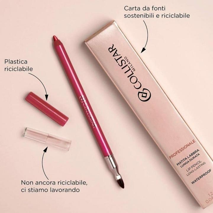 Actual product image Collistar Professional Long Lasting Ruby Lip Pencil 16 (16)