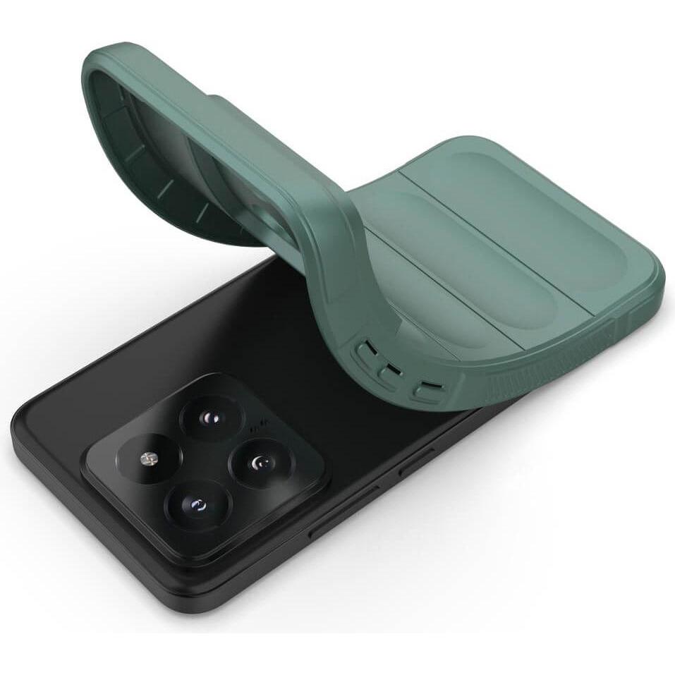Thumbnail - Cover-Discount Xiaomi 14 - Rugged Protective Cover grün (Xiaomi 14), Smartphone Hülle, Grün