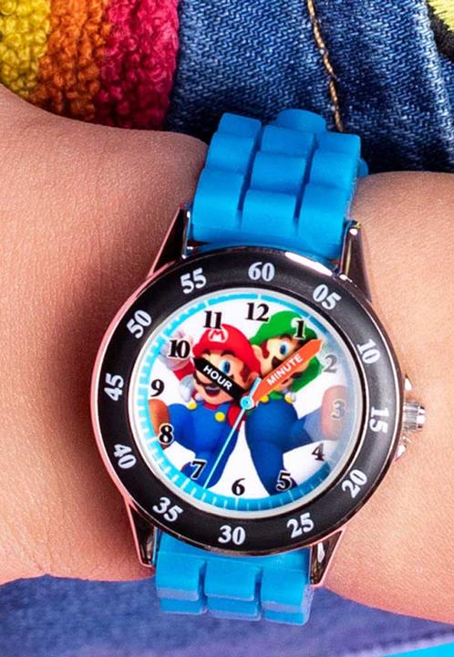 Produktbild Disney Mario Analog Quartz Watch with Silicone Strap GSM3044 (Analoguhr)