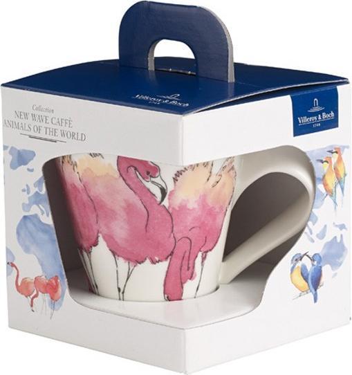 Actual product image Villeroy & Boch Mug with Handle (Gift Box) NewWave Caffè Rosa Flamingo (300 ml, 1 x)