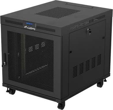 Produktbild Lanberg FF01-8015-23BL rack cabinet 15U Freestanding rack Black (15 HE, 19 Zoll Rack)
