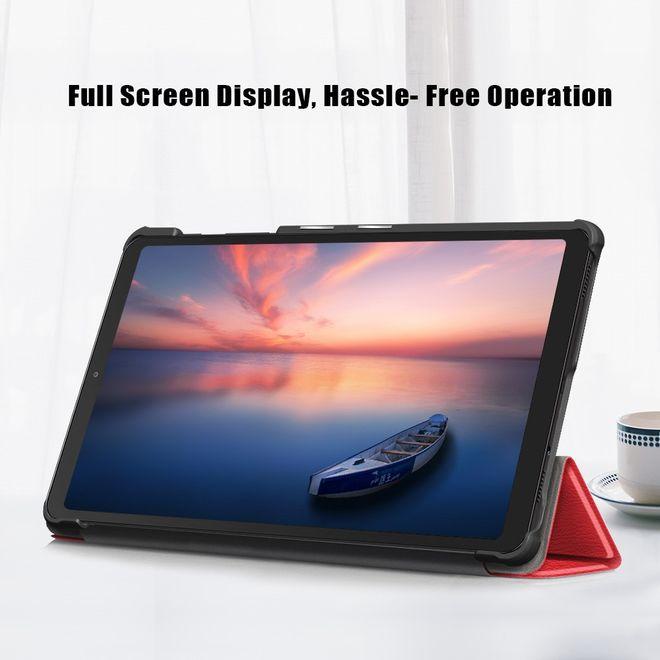 Produktbild MU Classic Dreifach faltbare Leder Hülle (Galaxy Tab A7 Lite 8.7)