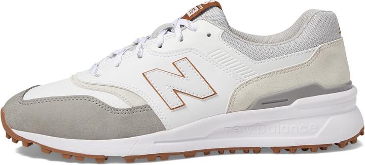 Immagine prodotto New Balance 997 SL Golfschoen, Wit/Grijs, 15 Wide (15)