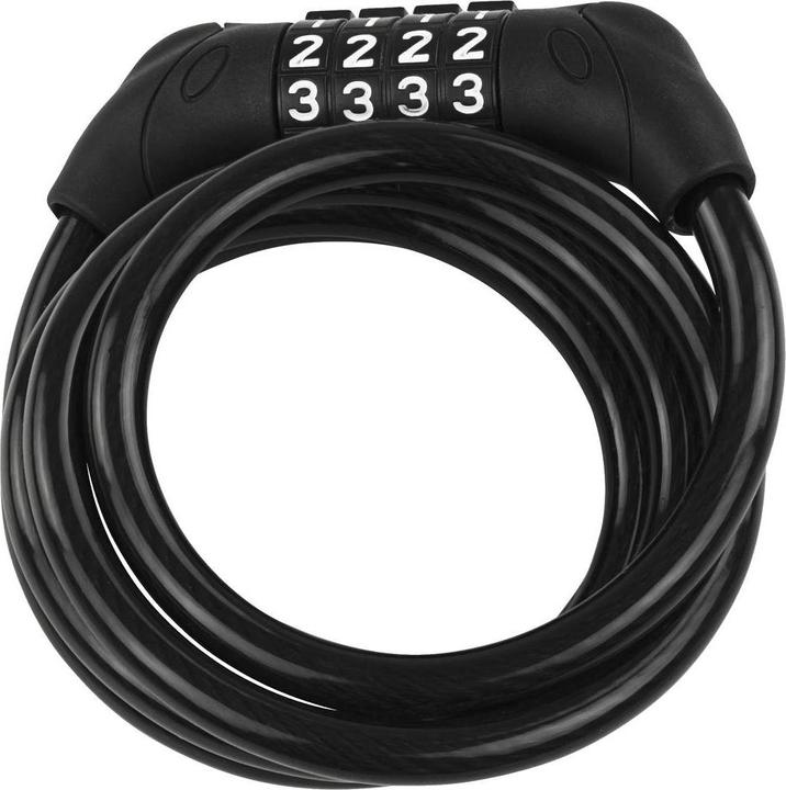 Burg Wächter 1230 C 120 Spiral cable lock Black Combination lock (120 cm)