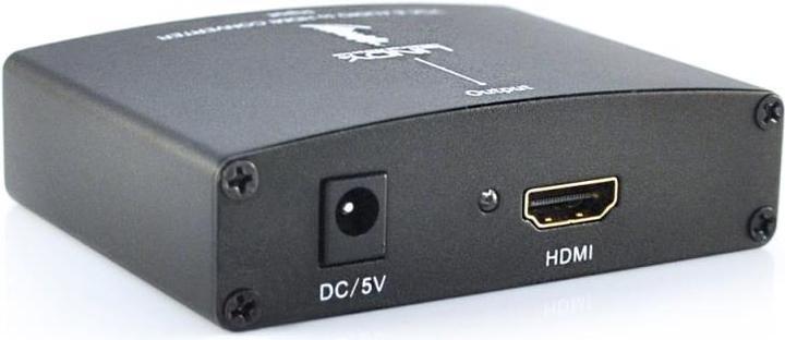 Produktbild Lindy VGA + Audio an HDMI Konverter Maximale Aufloesung 1080p keine Skalierung (Extender)