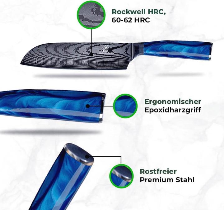 Produktbild Küchenkompane Messerset Shiburu mit Messerblock