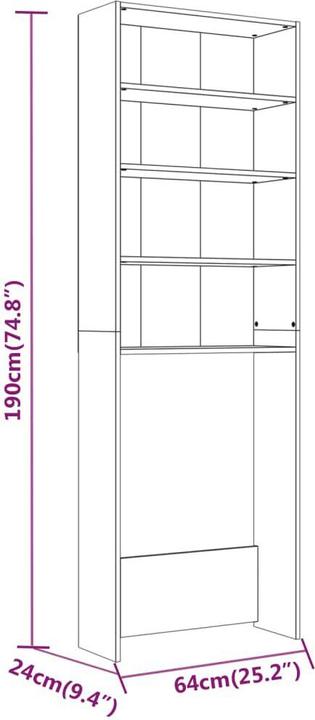 Image du produit vidaXL Waschmaschinenschrank