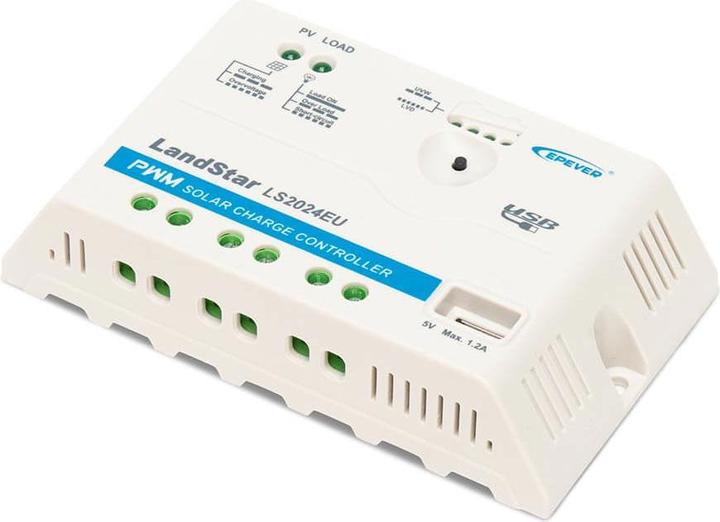 Image du produit Autosolar Régulateur de charge solaire PWM 20A LS série EU