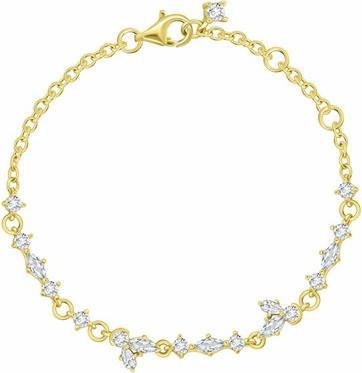 Immagine prodotto Brilio Argento - Bracciale in argento scintillante con zirconi chiari BRC167W