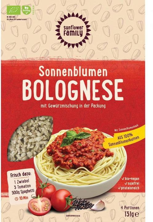 Sunflower Family Sunflower mince Bolognese organic (131 g)