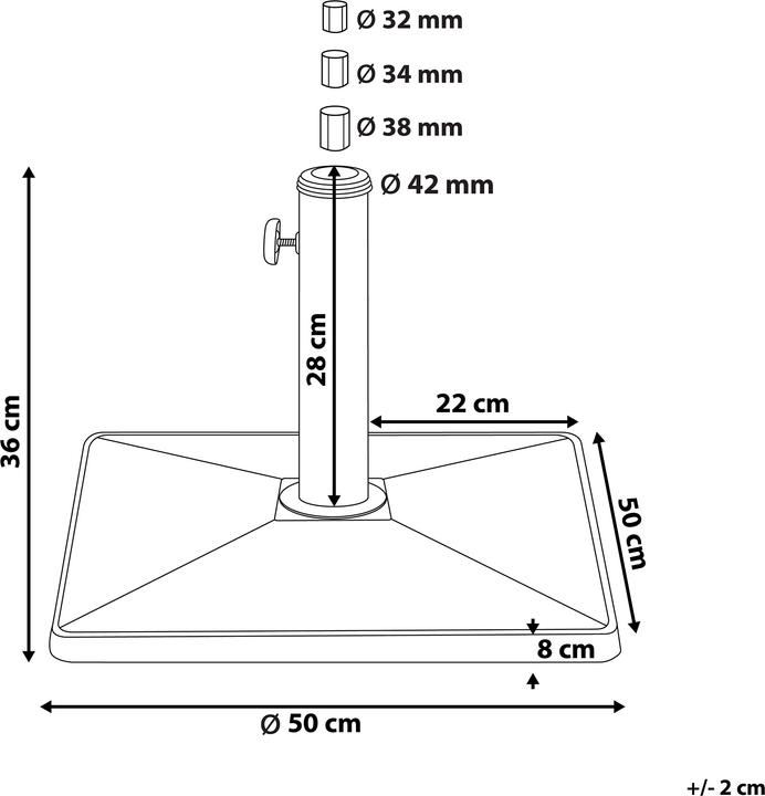 Actual product image Beliani Cervo