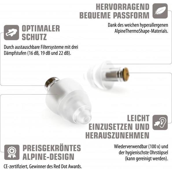 Thumbnail - Alpine, Gehörschutz, MusicSafe (1 x)