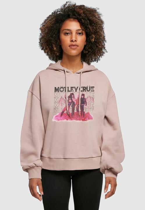 Produktbild Merchcode Ladies Motley Crue - Mauve Oversized Hoody - 138515 (S)