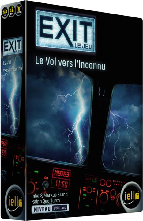 Immagine prodotto Iello EXIT Le Vol vers l'Inconnu 10+/1-4 (Francese, 1 - 4 Giocatori)