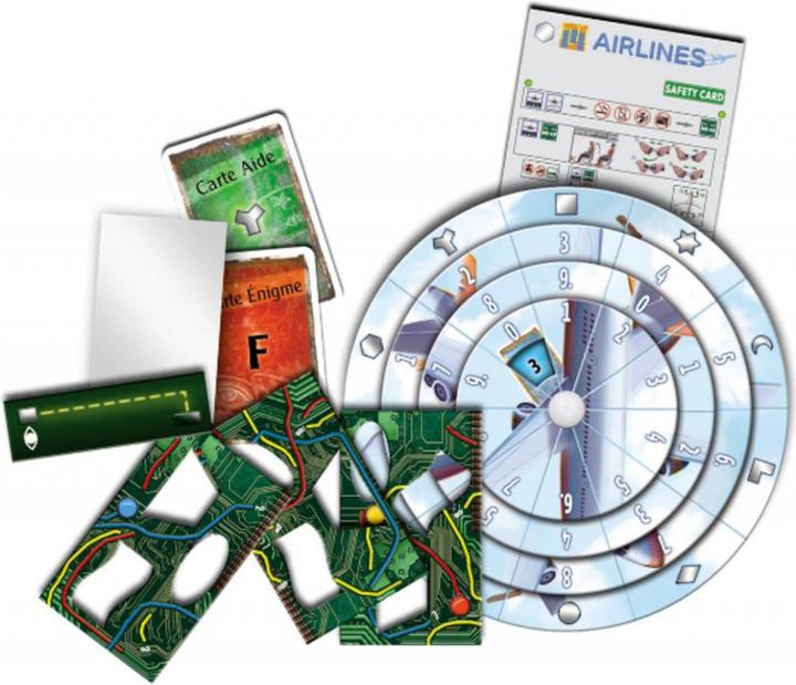 Immagine prodotto Iello EXIT Le Vol vers l'Inconnu 10+/1-4 (Francese, 1 - 4 Giocatori)