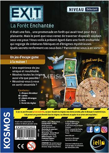 Image du produit Iello EXIT La Forêt Enchantée (Français, 1 - 4 Joueur)