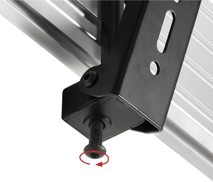 Produktbild b-tech BT8390-VESA200T - Flachbildschirm-Montagearm - Schwarz - 70 kg - Schiene - 200 x (47", 70 kg)