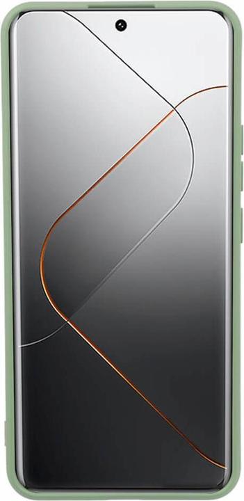 Image du produit Cover-Discount Xiaomi 14 Pro - Housse en caoutchouc silicone vert clair (Xiaomi 14 Pro)