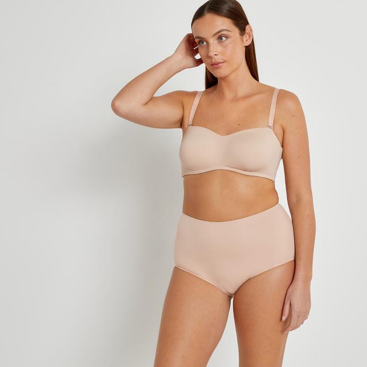 Produktbild La Redoute Collections Bandeau-BH aus Mikrofaser (80 C)