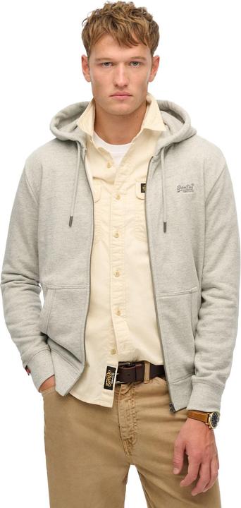 Produktbild Superdry Sweatjacke Casual Figurbetont Essential Logo Zip Hoodie (M)