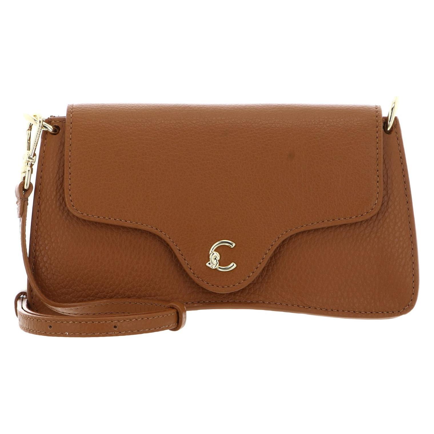 Coccinelle, Damen, Handtasche, C-Me Hi-Tech Crossbody Bag, Braun
