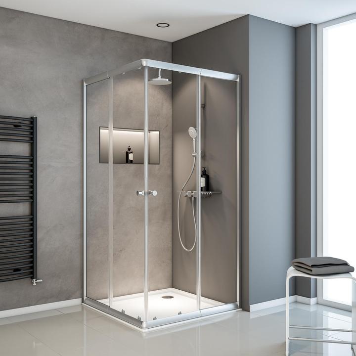 Actual product image Schulte Corner shower (180 cm)