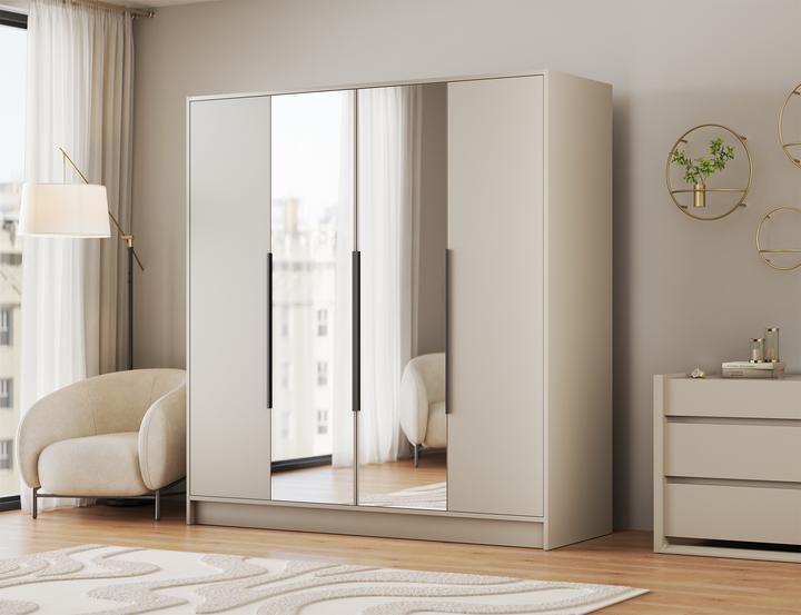 Produktbild ADRK Furniture Lunara 200 Drehtürenschrank (200 x 51 x 200 cm)