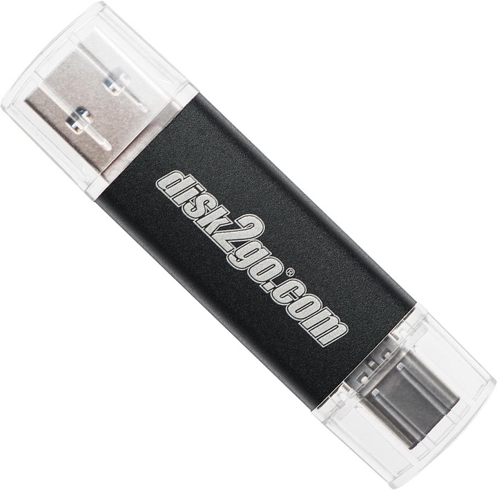 Produktbild Disk2go Switch 2-Pack (64 GB, USB 3.0, USB-A, USB-C)