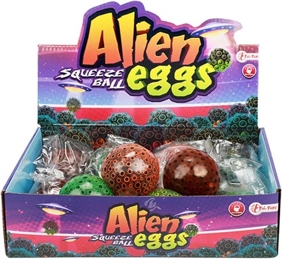 Actual product image Sombo Squeeze ball alien