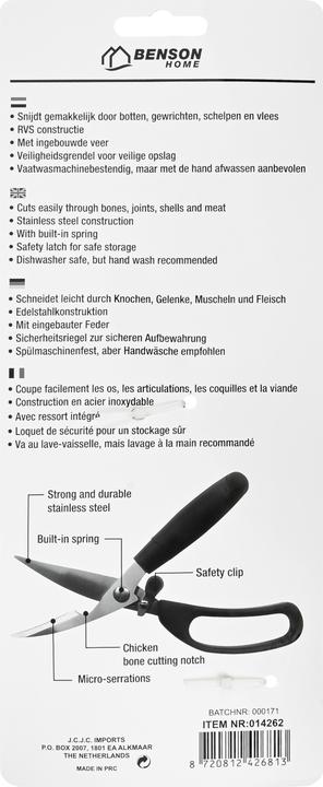 Produktbild Benson Home Geflügelschere